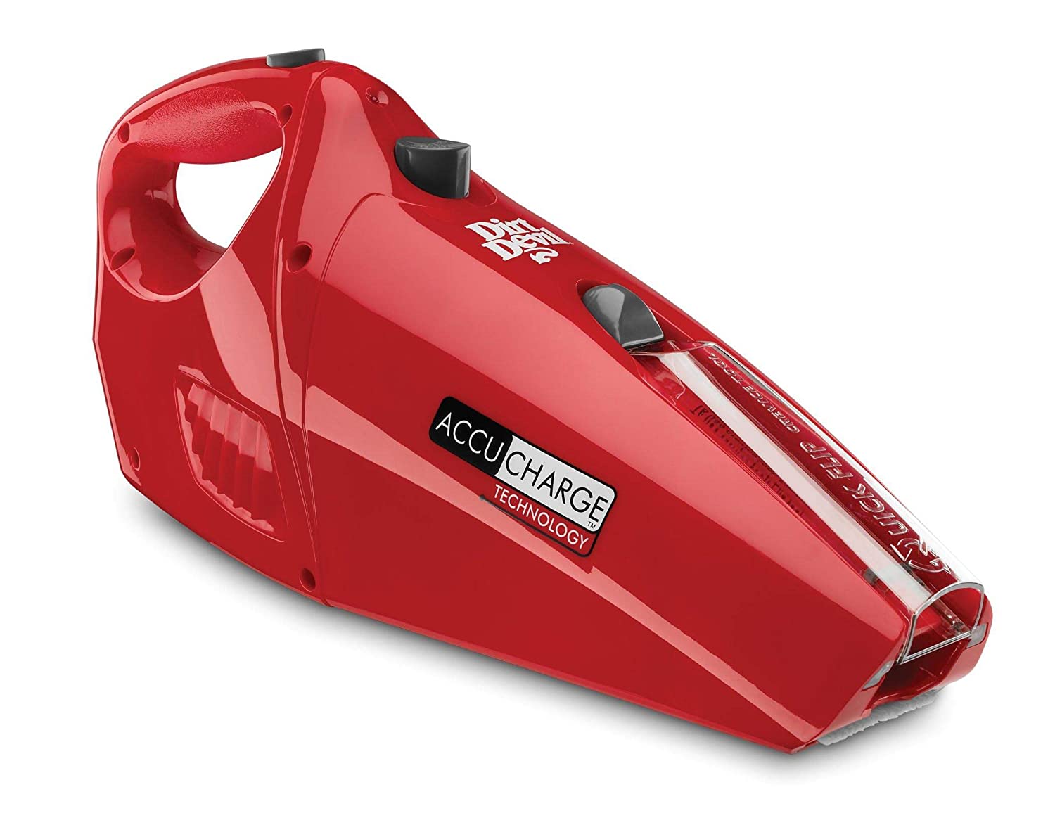 Dirt Devil Hand Vacuum Cleaner Accucharge 15.6 Volt Cordless Bagless Handheld Vacuum
