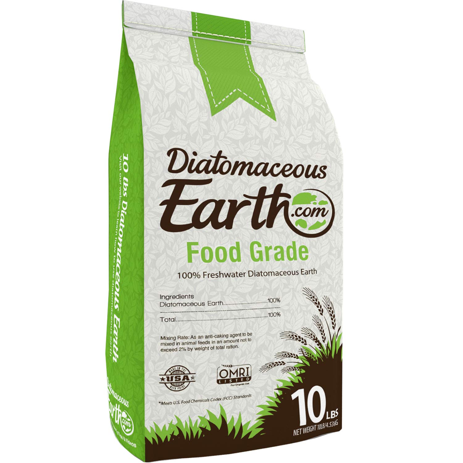 DiatomaceousEarth DE10 FGDE10 Food Grade diatomaceous Earth, 10 Lb